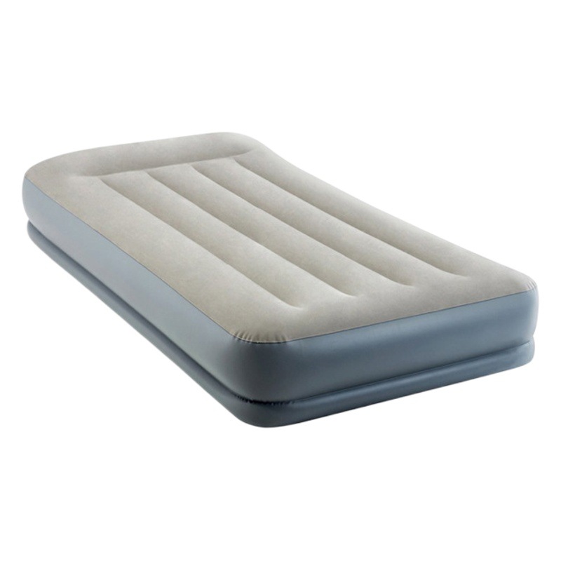 Original genuine INTEX luxury built-in electric pump single inflatable mattress adult air mattress thickened 64116