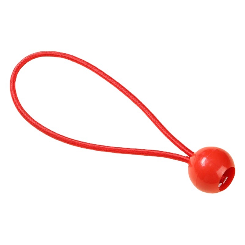 Colorful Ball Head Elastic Rope Outdoor Tent Plastic Ball Colorful Elastic Rope Trampoline Strapping Rope Elastic Ball Belt Wholesale