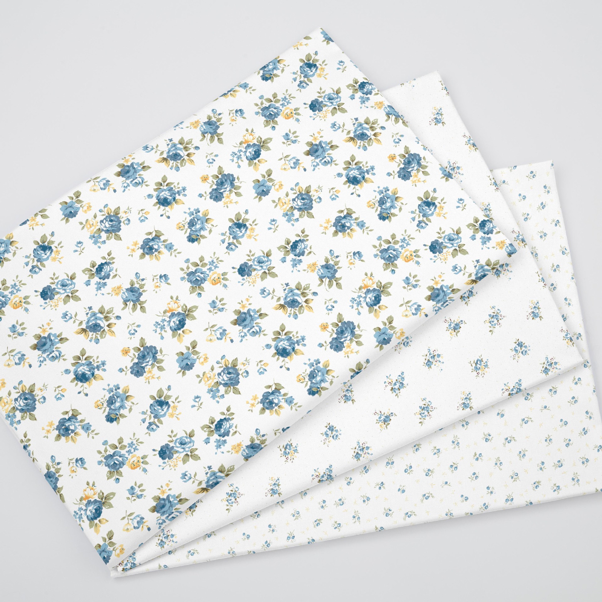 Wholesale Supply of 133*72 Twill Printed Fabric Cartoon Flower 40 Count Cotton Fabric 1.6m Width