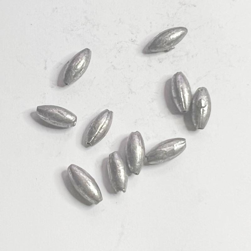 Picture of Junya olive with plastic core lead olive lead hollow lead pendant plastic core lead pendant wholesale hollow lead olive lead pendant