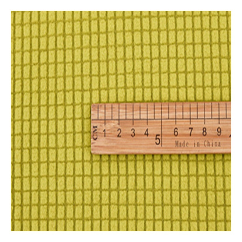 Manufacturers in stock supply elastic jacquard fleece corn grain clothing shoes and hats home textile toys
