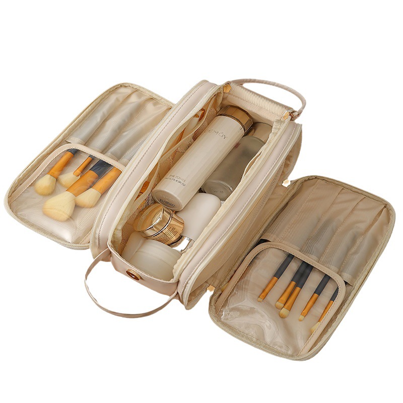 ins style portable cosmetic bag large capacity travel portable wash bag new super popular wash cosmetics storage bag