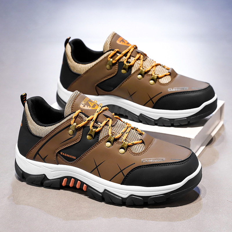 Cross-border new men's outdoor hiking shoes hiking shoes sports casual shoes fashion travel cotton shoes