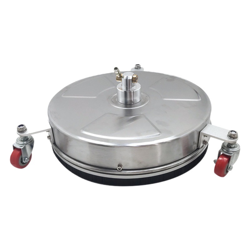 Cross-border high-pressure cleaner surface cleaning grinding disc household 15-inch 304 stainless steel washing site 4000psi