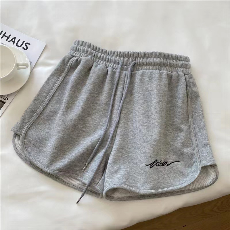 Picture of Women's Sports Shorts 2025 Summer Student Trendy Loose Casual Home Sleep Shorts Wide-Leg Yoga Hot Pants