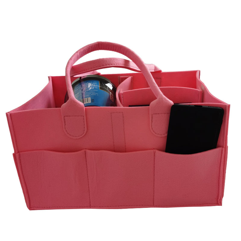 Picture of Felt Diaper Bag Newborn Diaper Bag Mother and Baby Storage Bag Mommy Bag Travel Storage Bag Wool Felt