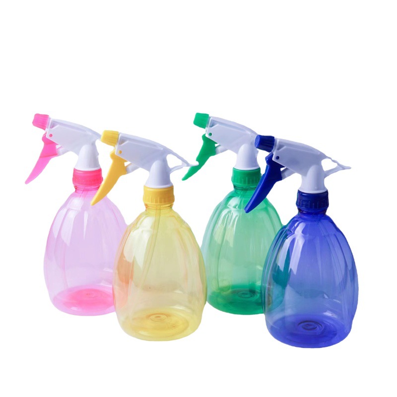 Manufacturer in stock 500 melon-shaped watering can pet multi-color gardening watering flower Fine Mist Pot hand pressure plastic watering can