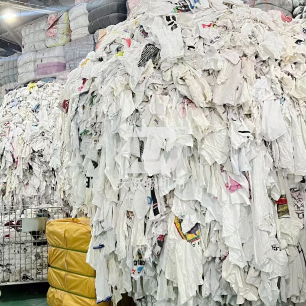 Picture of Pure Cotton Industrial White T-Shirt Printing Machine Cloth Oil-Absorbing Water-Absorbing Rag Pure Cotton Rag Ready-Made Machine Cloth