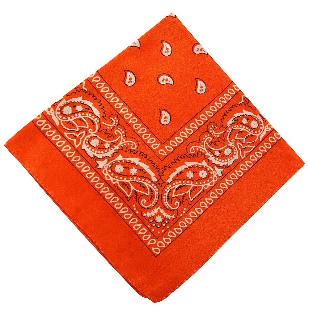 Picture of Amazon Europe and America Outdoor Riding Multifunctional Turban Cashew Flower Square bandana Magic Turban