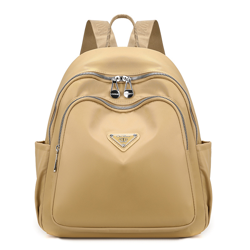 Picture of Backpack Women's 2024 New Simple All-match Nylon Cloth Travel Bag Casual Lightweight Large Capacity Backpack