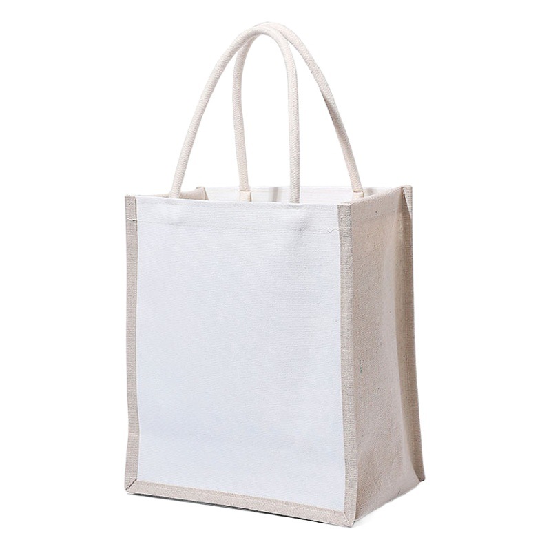 Painting Canvas Bag Simple Blank Canvas Bag Factory Wholesale Satchel DIY Hand-Painted Spot Large Capacity