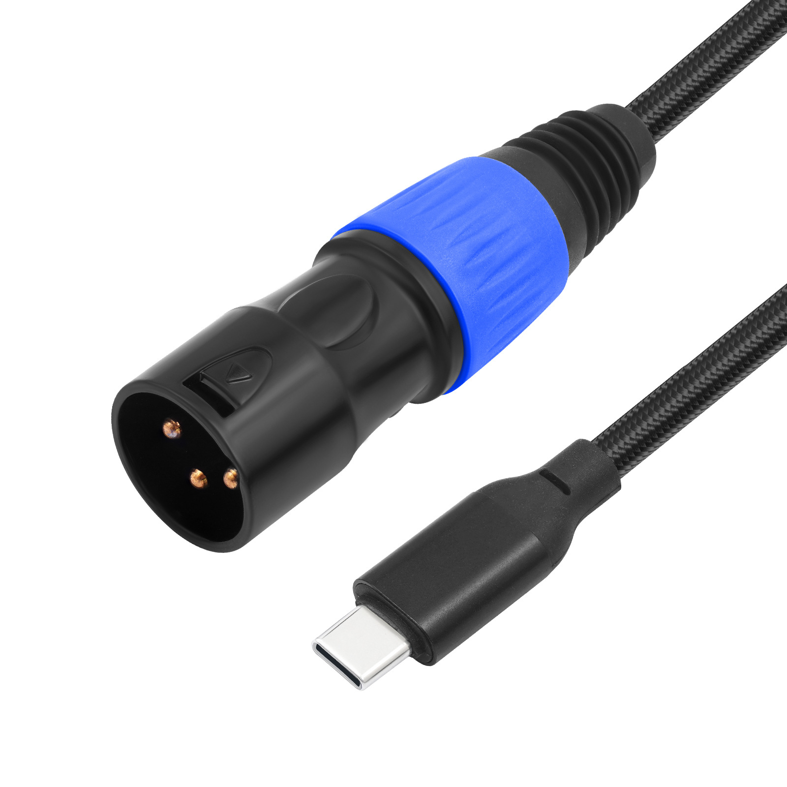 Hot selling new USB TYPE-C to Canon USB C TO XLR MALE mobile phone mixer audio cable