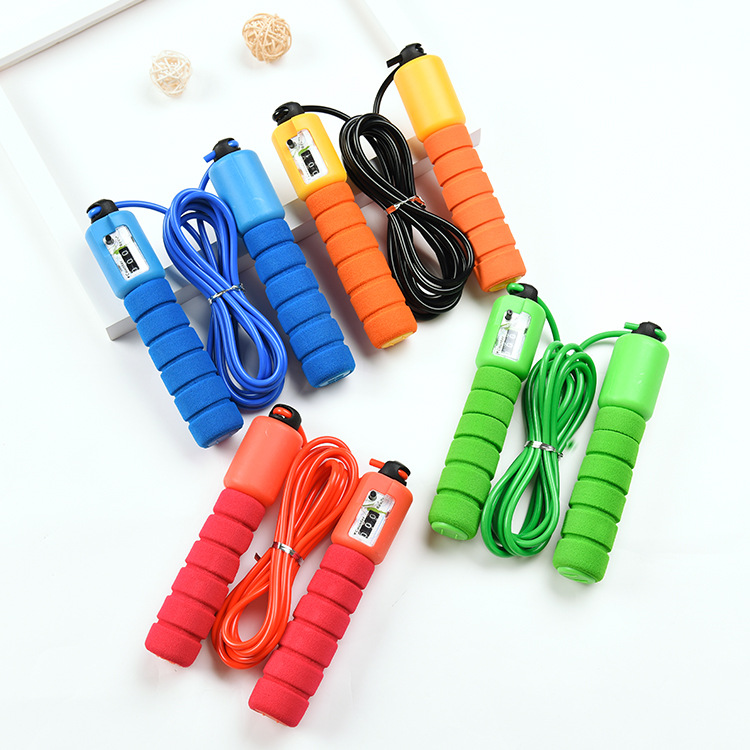 Picture of Professional Counting Rope Skipping Rope Adult Pattern Rope Skipping Rope Student Entrance Examination Fitness Rope Skipping
