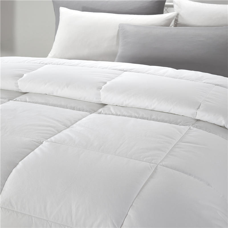 Picture of All Cotton Hotel Bedding Core Bedding Hotel Homestay Thickened Anti-feather Cloth White Feather Velvet Quilt Warm Quilt for Four Seasons