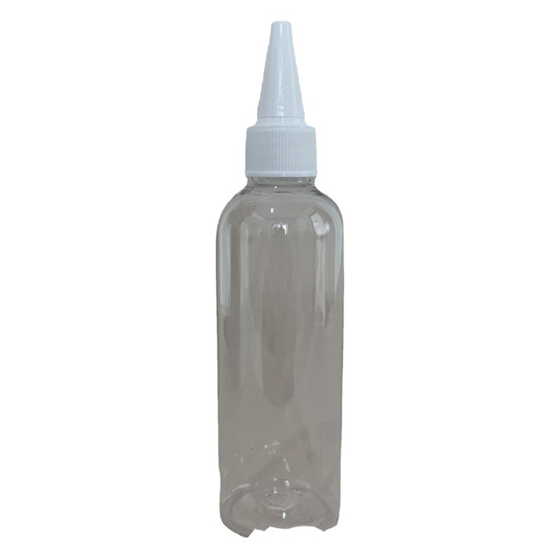 Spot 120ml pointed nose bottle PET transparent pointed nose bottle plastic bottle liquid water agent glue drop bottle