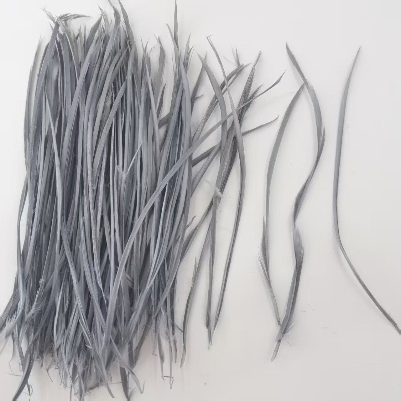 Picture of Ready Supply of Goose Single-Sided Tearing Feathers, Wedding Performance DIY Jewelry Accessories, Feathers, Goose Feathers, Tearing Edges