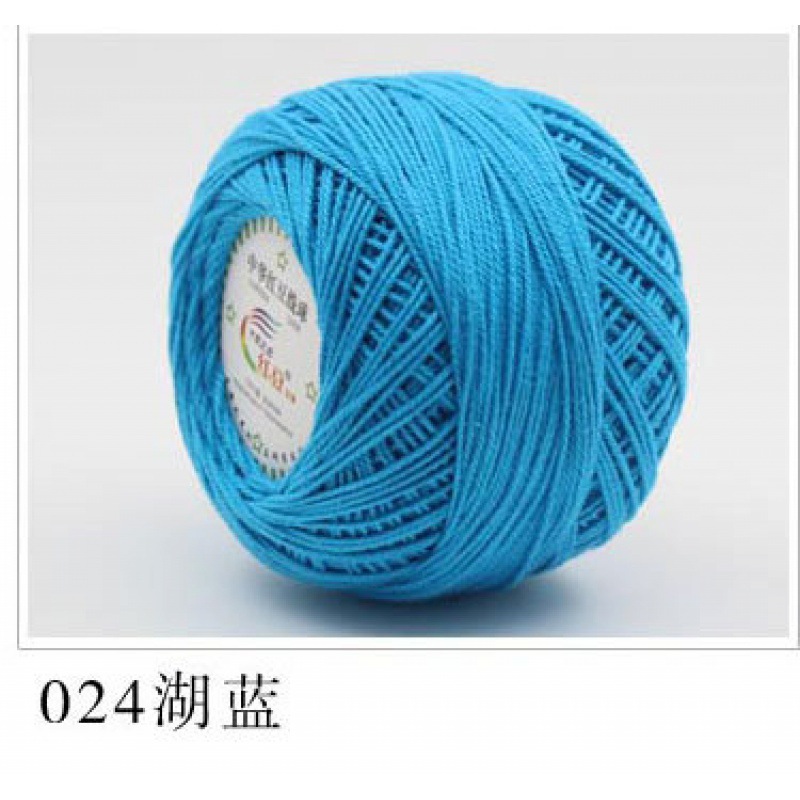 Picture of Red bean No. 3 lace cotton thread manufacturers wholesale and retail spring and summer hand-woven wool lace cotton diy
