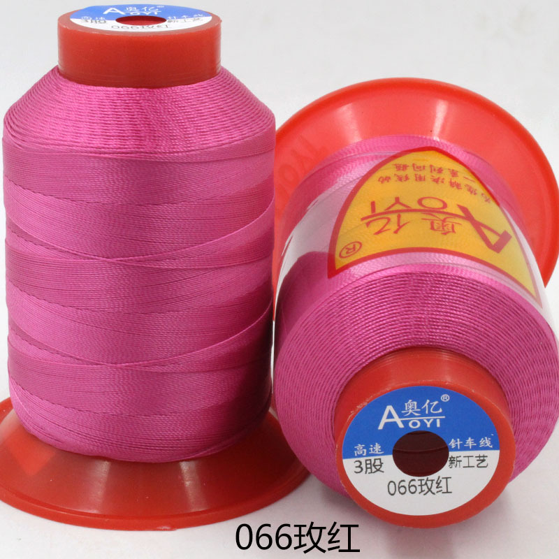 Picture of Oyi 3 strands of Bondi thread braided thread leather hand stitching non-scattered strand sewing machine thread shuttle thread embroidery