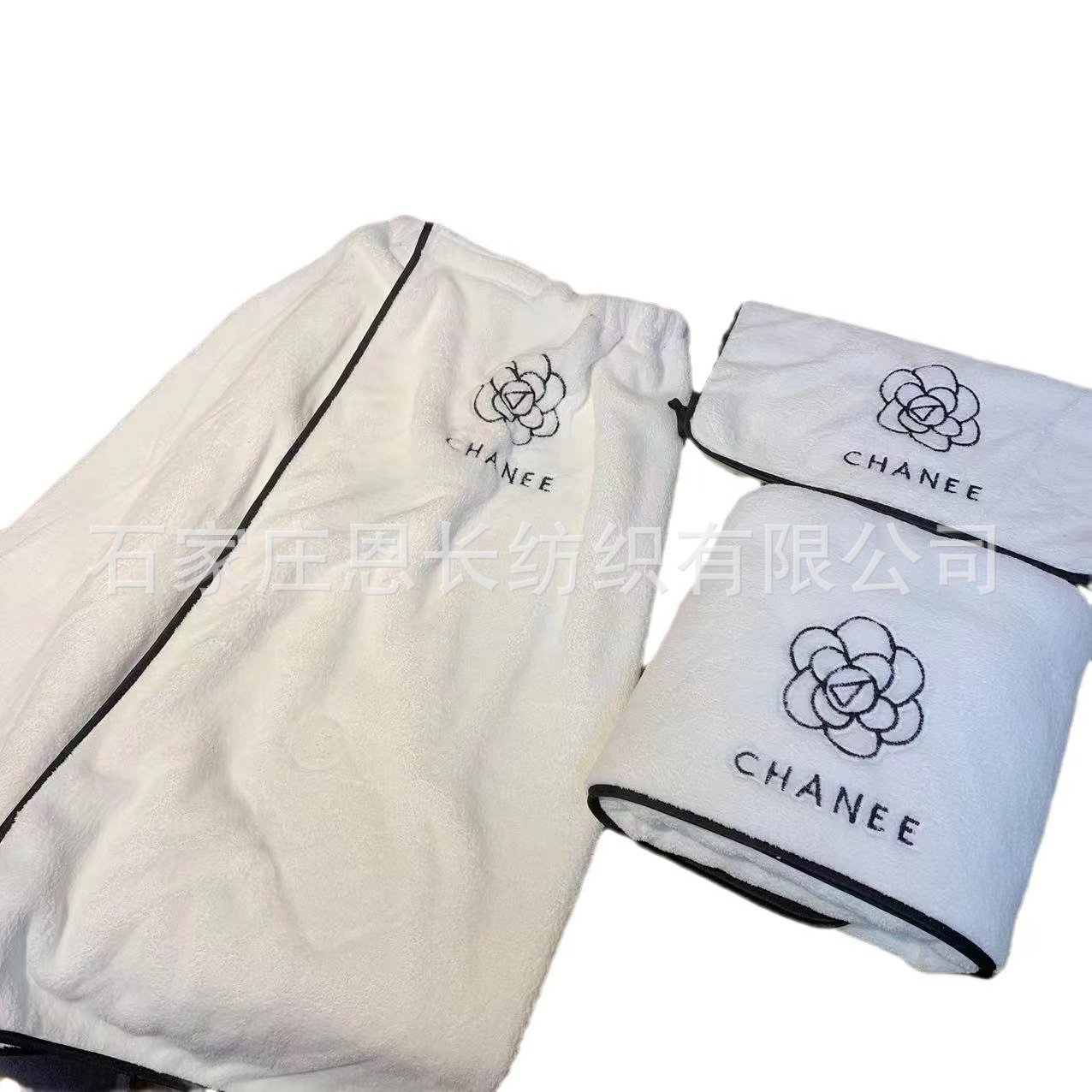 Thickened Camellia Bath Dress Ins Princess Style Full-Body Wearable Bath Bath Towel Water Absorbent Quick-Drying Home Bath Dress