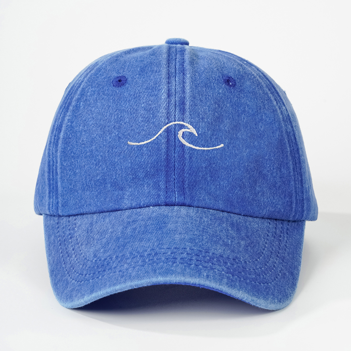 Picture of Spring and Summer Embroidered Corrugated Baseball Cap for Men and Women Outdoor Sunscreen Baseball Cap Hat Suitable for Outdoor Sports Sunshade