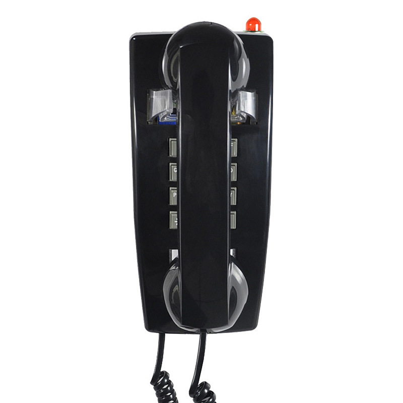 Picture of Bit 41t-25 Metal Ringtone Vintage Retro Wall-mounted Bathroom Home Fixed Creative Antique Telephone