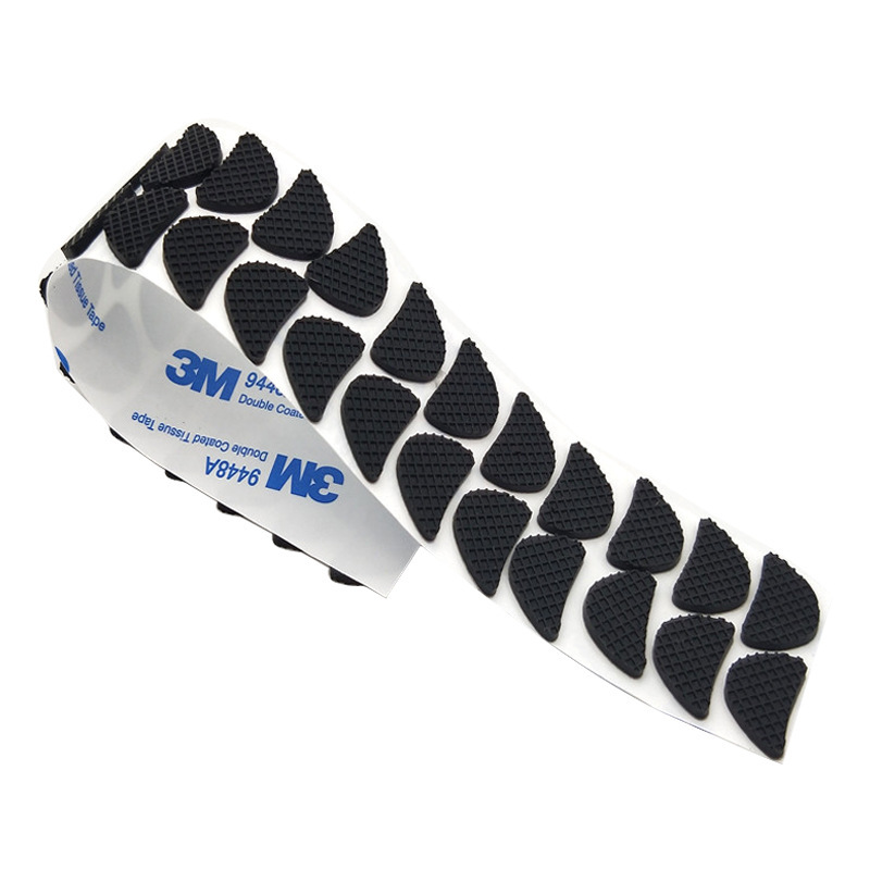 Picture of Food grade transparent silicone gasket self-adhesive silicone foot pad seal silicone gasket silicone pad rubber gasket