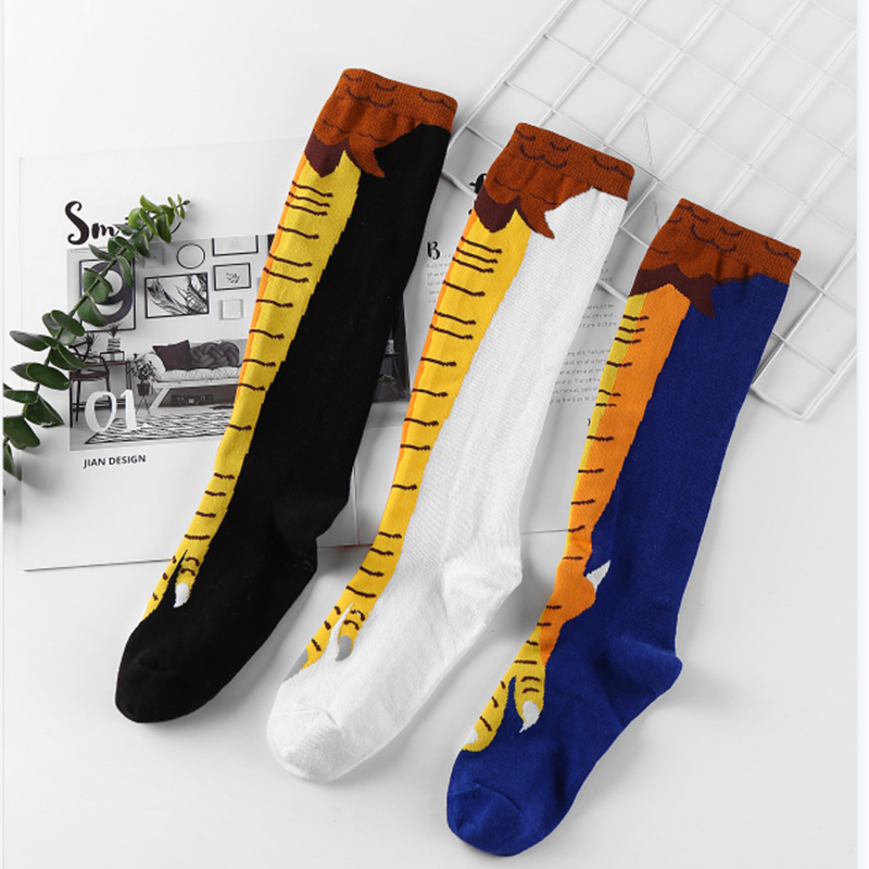 New three pairs of chicken feet socks