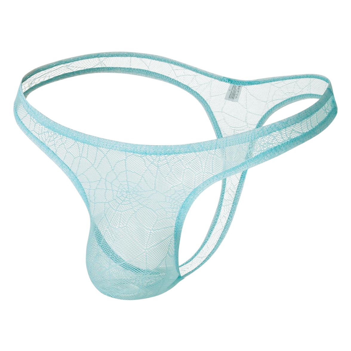 Factory straight men's sexy sexy underwear breathable spider web men's low waist thong B605