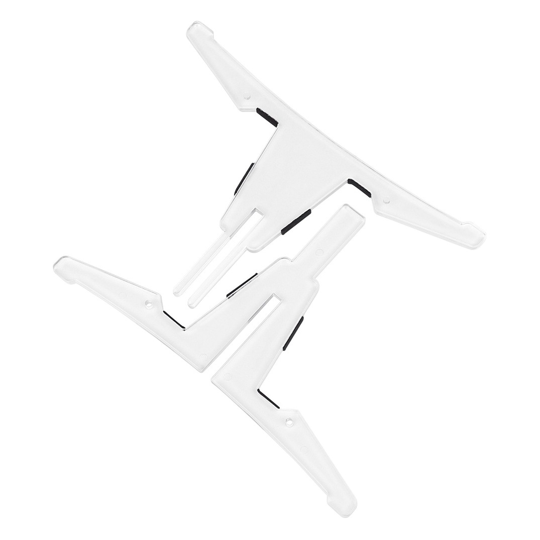 Clarinet Stand Black Pipe Cross Four Leg Stand Musical Instrument Stand Removable Convenience Flute Stand Musical Instrument Accessories