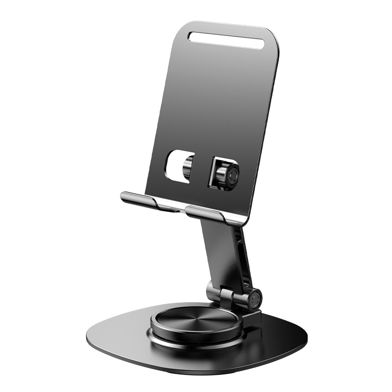 Picture of in stock explosion desktop rack metal rotating 360-degree portable mobile phone holder trembles live lazy folding wholesale
