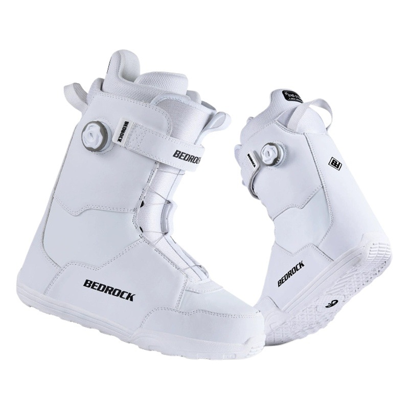 Steel Wire Boa Ski Equipment Quick Wear Snowboard Shoes for Women and Men Ski Boots Waterproof and Non-Slip