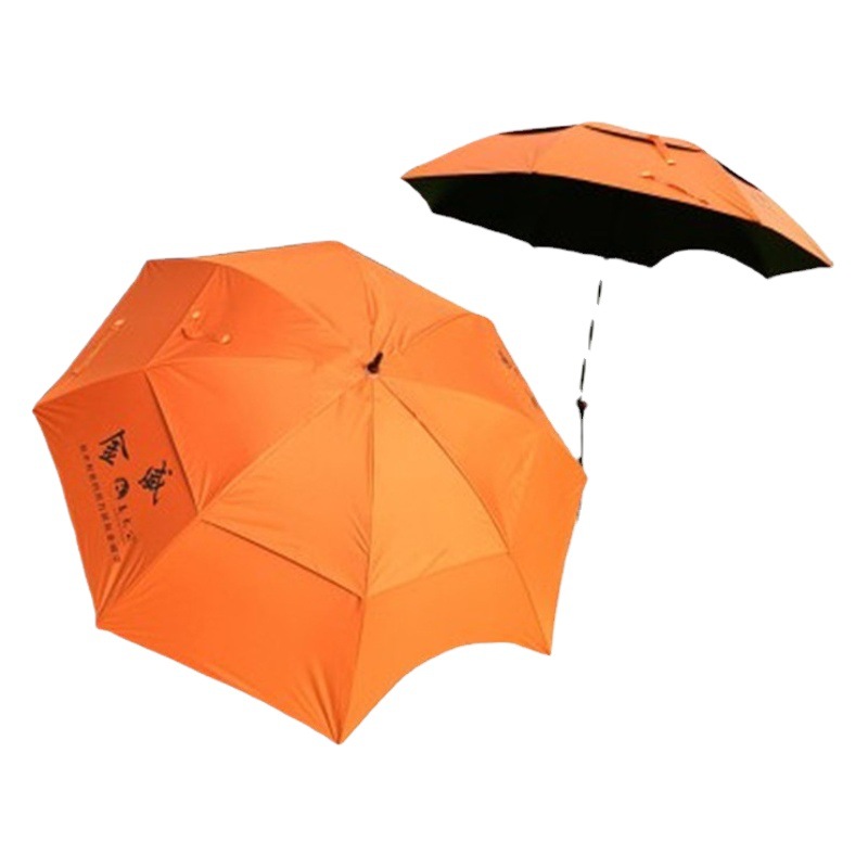 Jinwei Jiang Taigong fishing umbrella large universal folding crutch vinyl sunshade double-layer fishing carbon umbrella Outdoor