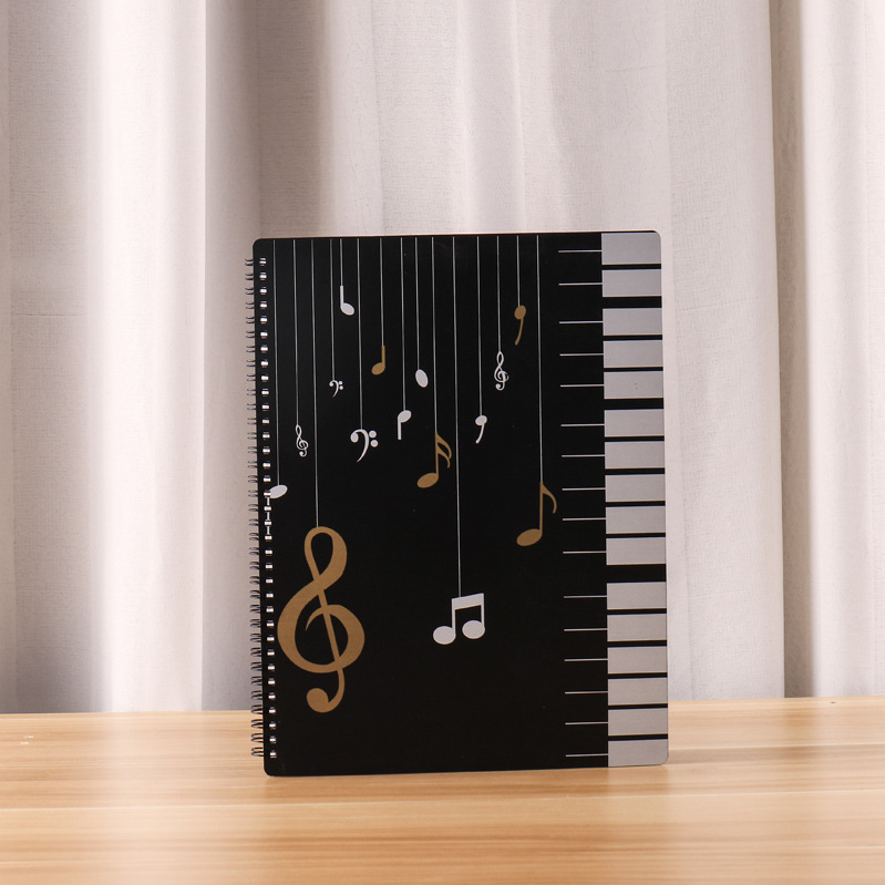 Picture of Factory supply new multifunctional A4 non-reflective music piano music music clip folder 20/30P