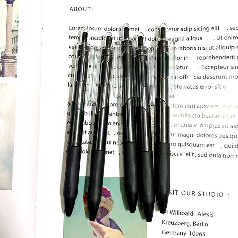 Picture of High Yan value st head brush pen small white pen gel pen office supplies student stationery sign Pen press pen wholesale