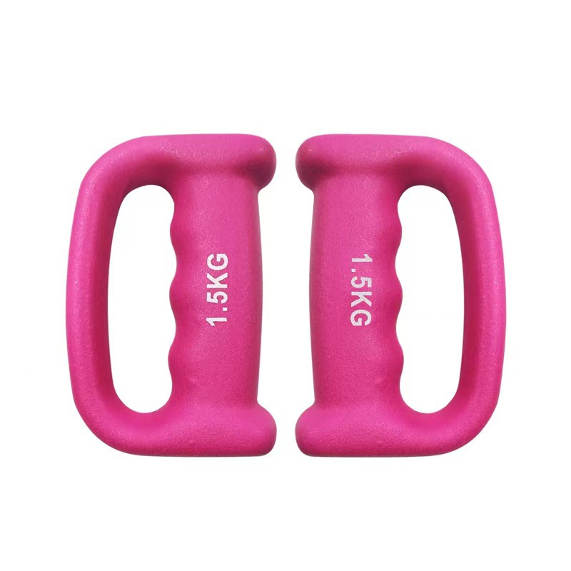 Hand-Held Boxing Dumbbell, Air Strike Dumbbell, Small Dumbbell Equipment, Fitness Men's Boxing Trainer, Plastic Dipped Dumbbell Manufacturer