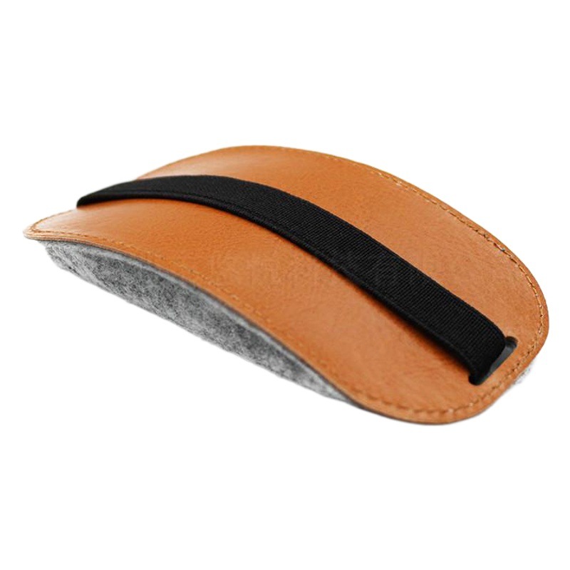 Spot wholesale mouse protective cover felt mouse storage bag mouse leather strap