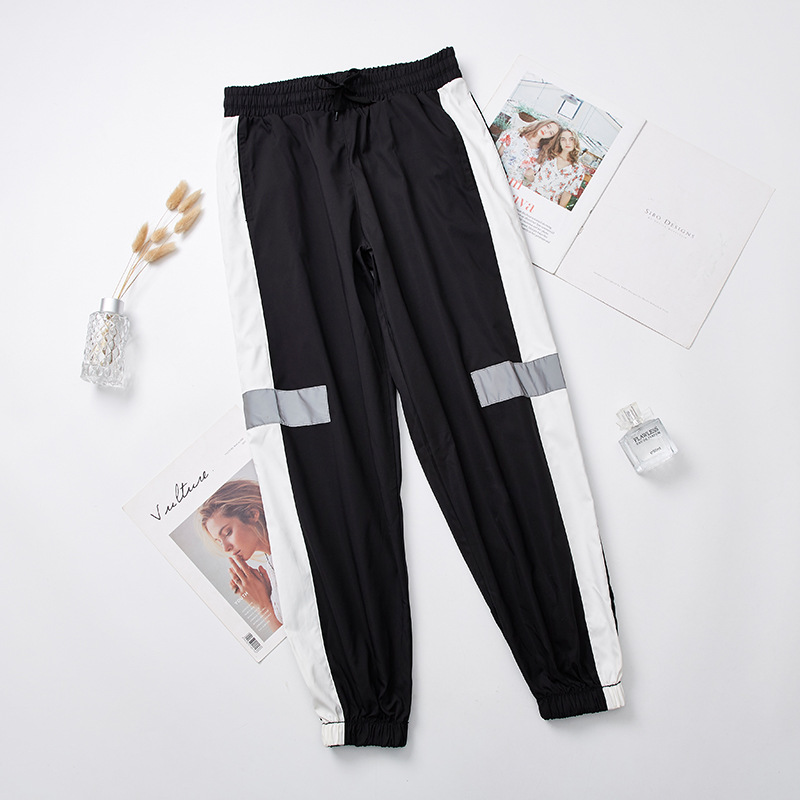 Picture of 2020 New Milk Silk Sports Pants Women's Trousers Loose Yoga Pants Silky Breathable Quick-drying Women's Fitness Pants