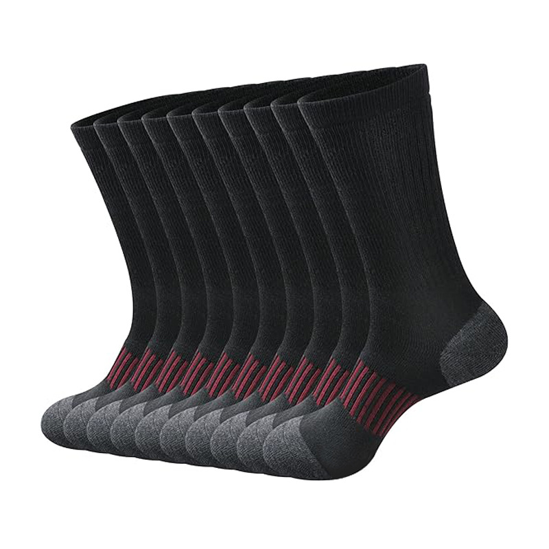 Picture of Zhuji Socks Large Size Elastic Mid-Tube Cotton Socks White Basketball Sports Socks Autumn and Winter Men's Long Socks Wholesale