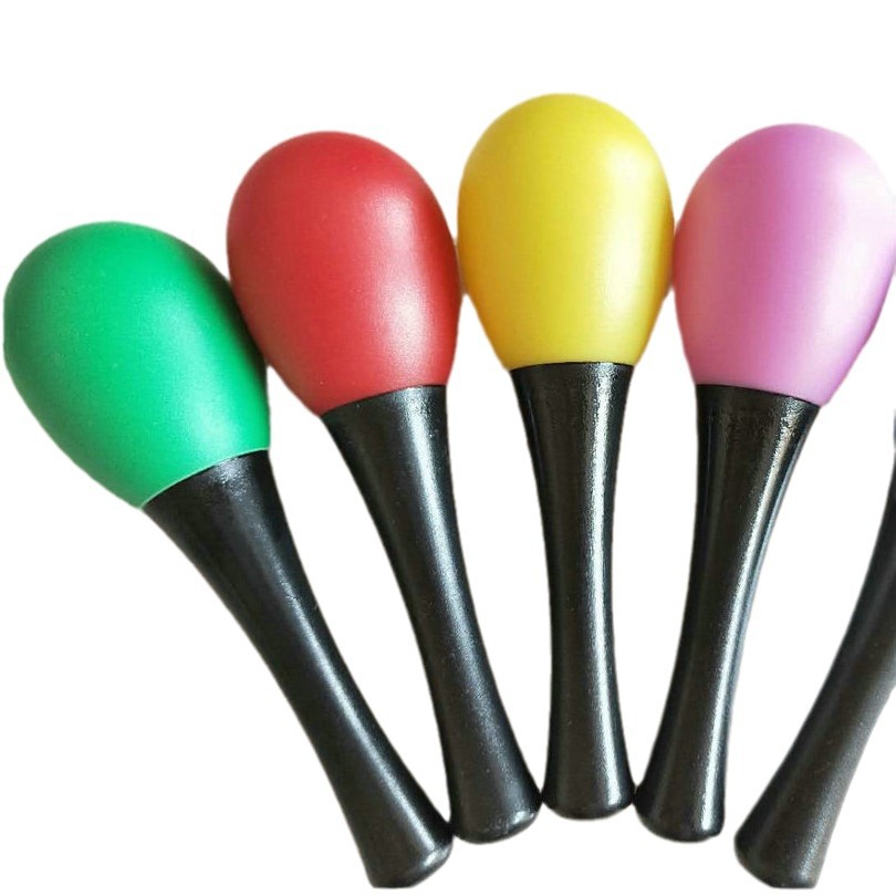 Picture of Plastic Egg Sand Hammer Orff Percussion Early Education Music Sand Ball Rattle