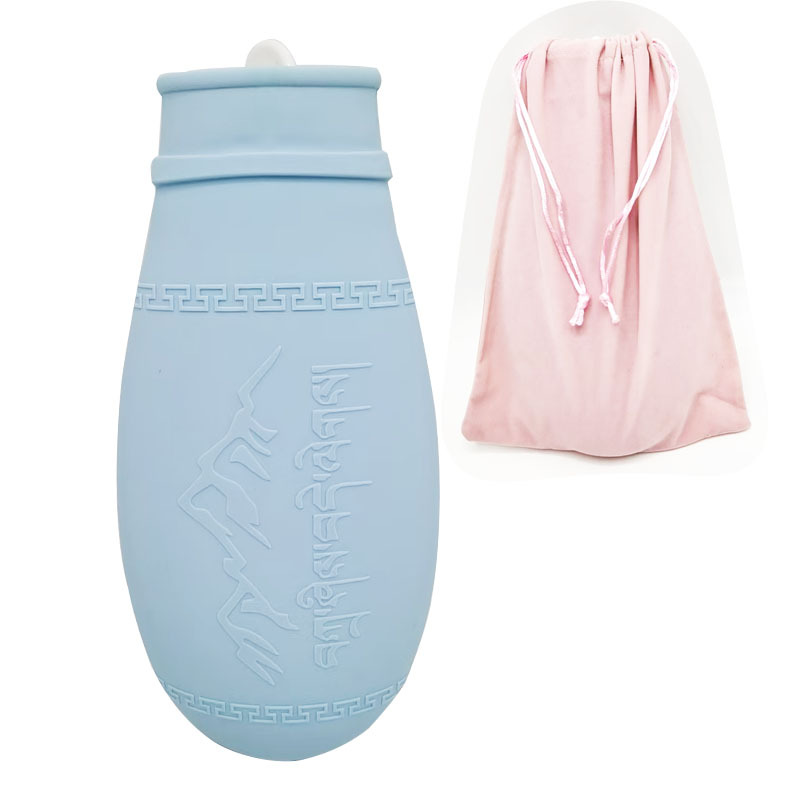 Picture of Cross-Border Amazon Hot Water Bottle, Insulated and Enlarged Hand Warmer Bag for Student Dormitory, Water-Filled Hand Warmer, Large Capacity