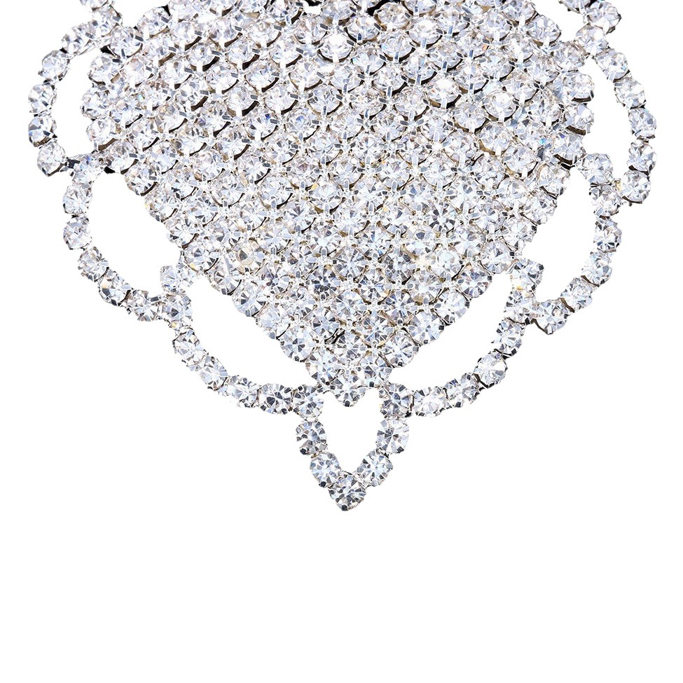 Amazon Fire Rhinestone Nipple stickers Sexy Reusable chest Accessories chest stickers