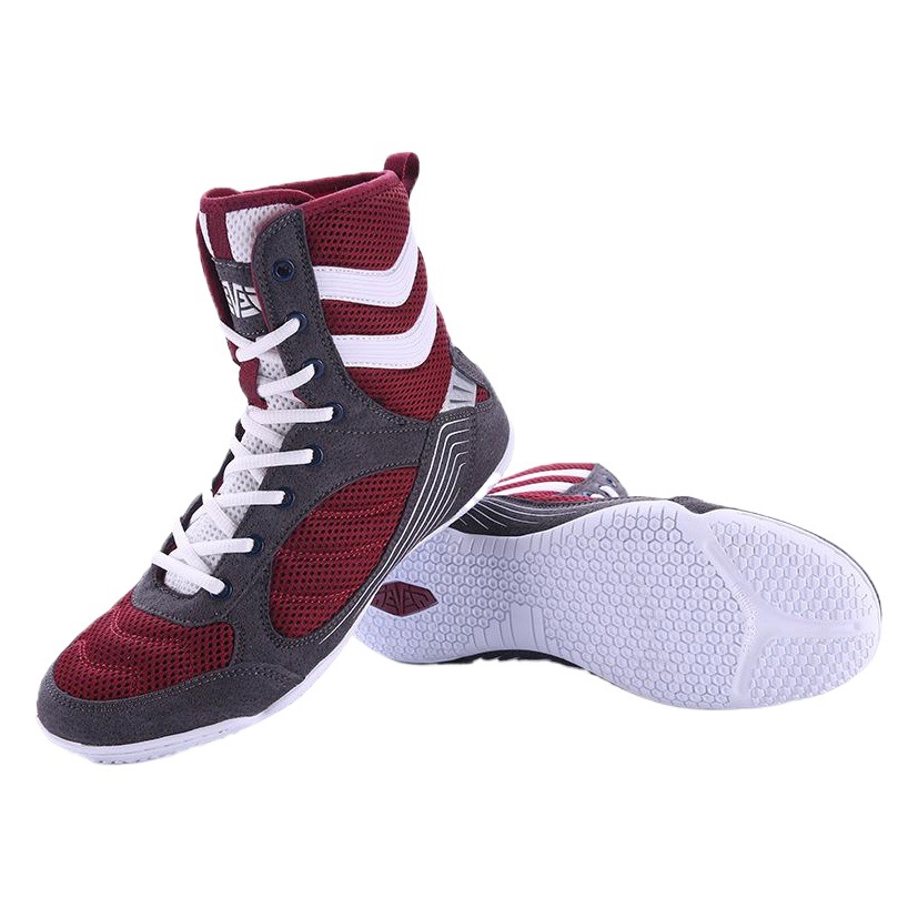 Boxing shoes men's wrestling shoes professional fighting shoes training shoes fighting shoes fall shoes Sanda shoes boxing boots high-top women