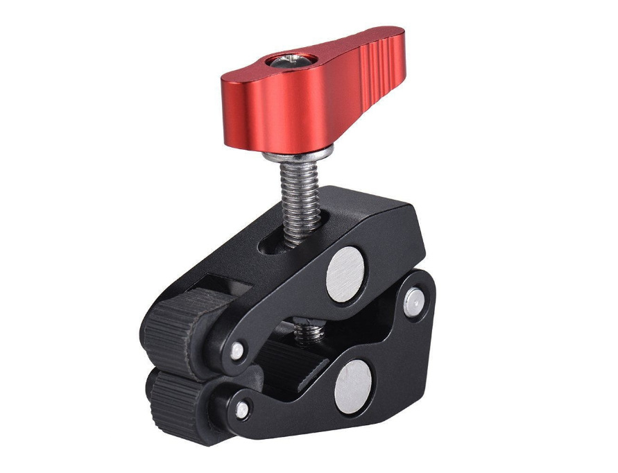 Picture of Photography equipment powerful clip magic arm connection universal hawk mouth clip all-metal fixed clip large crab clamp