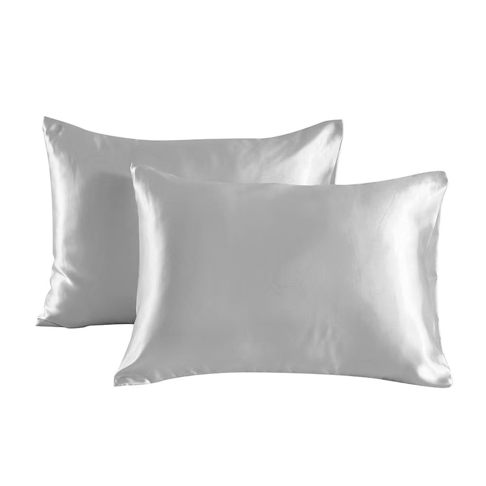 Picture of Factory Batch Cross-border AliExpress Silk Satin Ice Silk Satin pillowcase Single Imitation Silk pillowcase