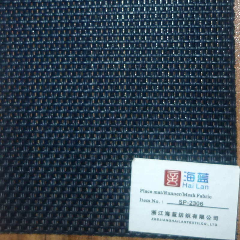 Picture of Specializing in the production of various specifications of special PVC woven mesh Teslin Net beach chair mesh 1*1 2*2