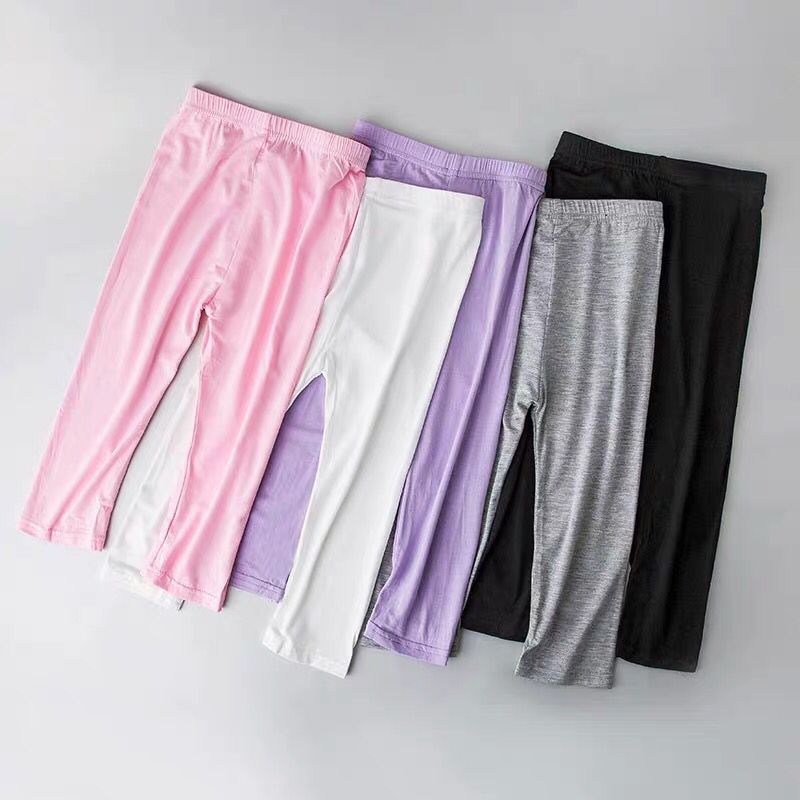 Picture of 2021 new summer children's pants thin girls' leggings children's modal nine-point bottom pants foreign trade children's clothing wholesale