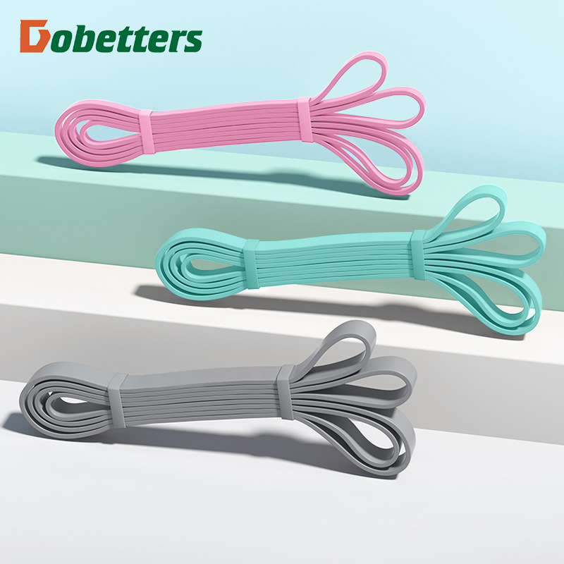 Picture of Fitness elastic ring wide skin ring squat thick ring pull-up training tension ring weight-bearing resistance band