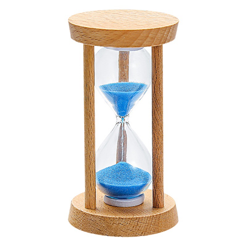 Creative 3/5/10/15/30 minutes Wooden hourglass timing living room desktop ornaments children's gifts