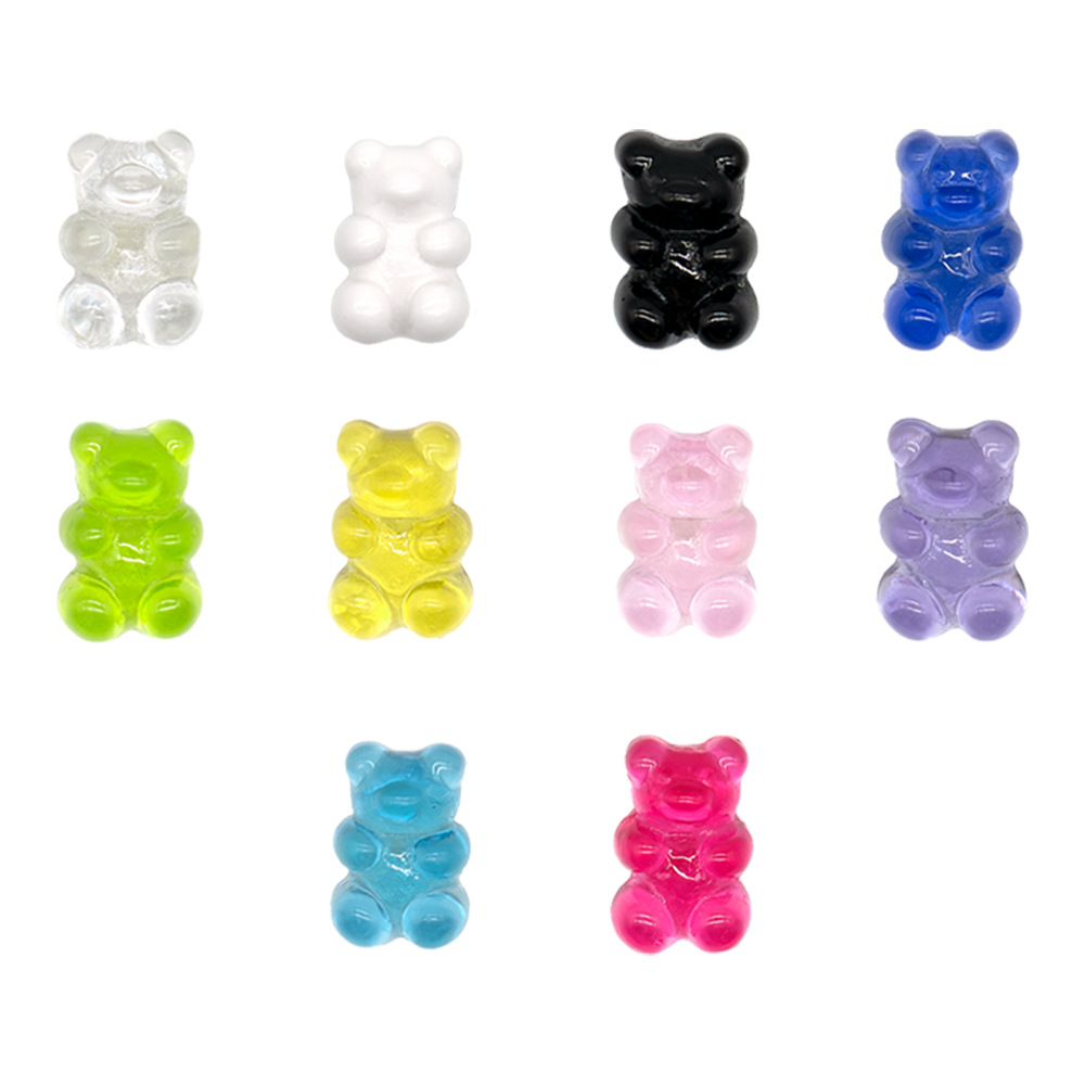 New Color Bear Shoes Flower Shoes Buckle Cave Shoes Decorative Cave Shoes Accessories High Sense DIY Shoes Accessories