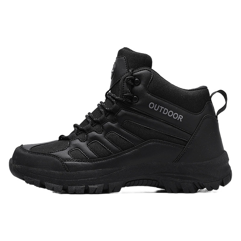 2023 Amazon Aliexpress Independent Station Wholesale Travel Cross-Border Large Size Outdoor Sports Shoes Hiking Shoes Military Boots